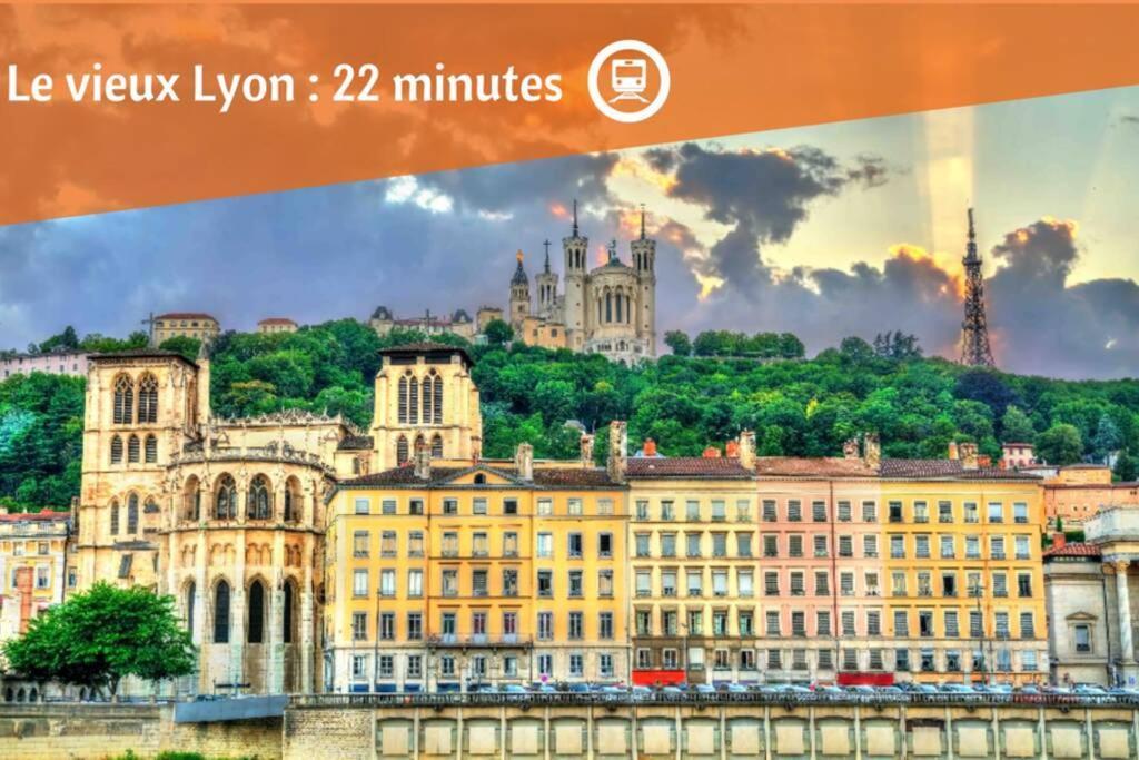 Lyon Premium - Happy 70'S Leilighet Villeurbanne Eksteriør bilde